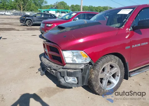 2012 Ram 1500 St z USA, uszkodzony, nr VIN 1C6RD7FT9CS326532